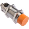 ifm electronic Threaded Barrel Capacitive Proximity Sensor 15 mm Detection, M30 Thread Size, PNP Output, 100mA, 36 V KI5087
