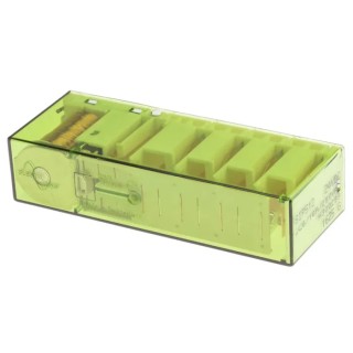 Elesta PCB Mount Force Guided Relay 24V DC Coil Voltage 1.3W Coil Power SIP 512 24VDC