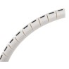 HellermannTyton Helagrip Slide-On Cable Marker Pre-Printed Black Legend on White Polyvinyl Chloride, 1 - 3 mm Cable 901-10355