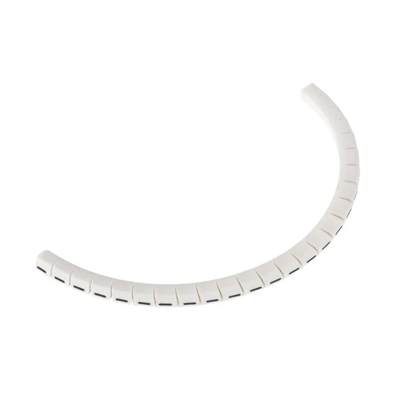 HellermannTyton Helagrip Slide-On Cable Marker Pre-Printed Black Legend on White Polyvinyl Chloride, 1–3 mm Cable 901-10355