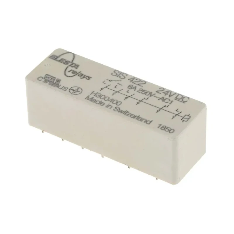 Elesta PCB Force Guided Relay 24V DC Coil Voltage SIS 422 24VDC