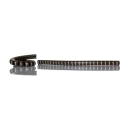 HellermannTyton Helagrip Slide-On Cable Marker, Pre-Printed "1", Brown Marker Colour, White Legend, Fits 2 to 5 mm 901-10357