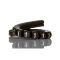 HellermannTyton Helagrip Slide-On Cable Marker, Pre-Printed "1", Brown Marker Colour, White Legend, Fits 2 to 5 mm 901-10357