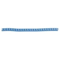 HellermannTyton Helagrip Slide-On Cable Marker, Pre-Printed Legend "6", White on Blue, PVC, 2-5mm Cable Diameter 901-10362
