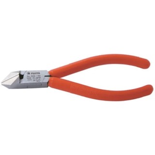 FUJIYA Diagonal Oblique Wire Cutter 150mm, Maximum Cutting Capacity 2.6mm 50A-150