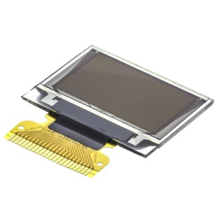 Univision 1.09 in Passive Matrix OLED Display 96 x 64 Pixel SPI Interface DD-9664FC-2A