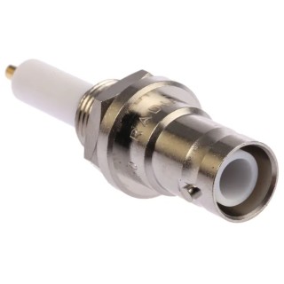 Radiall RP-SHV Series Coaxial Connector Panel Mount Male SHV 50 Ω Straight Body Solder Cup R317580000