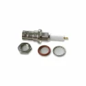 Radiall RP-SHV Series Coaxial Connector Panel Mount Male SHV 50 Ω Straight Body Solder Cup R317580000