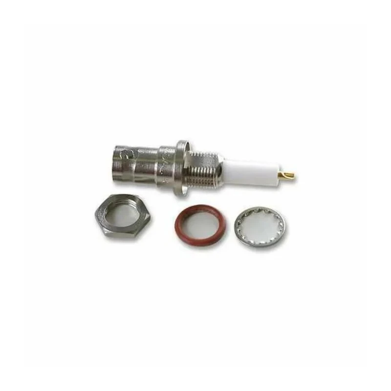 Radiall RP-SHV Series Coaxial Connector Panel Mount Male SHV 50 Ω Straight Body Solder Cup R317580000