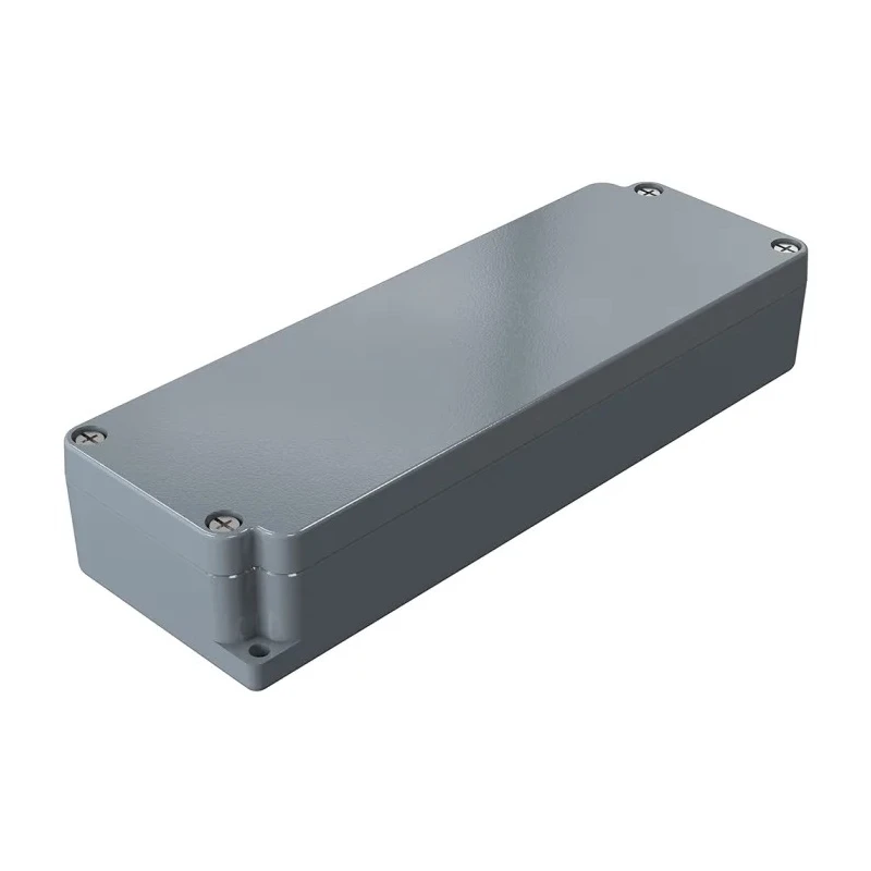 Rose Die Cast Aluminium Enclosure Standard Series Grey Lid IP66 IK09 185mm x 185mm x 64mm 01061900
