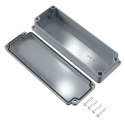 Rose Die Cast Aluminium Enclosure Standard Series Grey Lid IP66 IK09 185mm x 185mm x 64mm 01061900