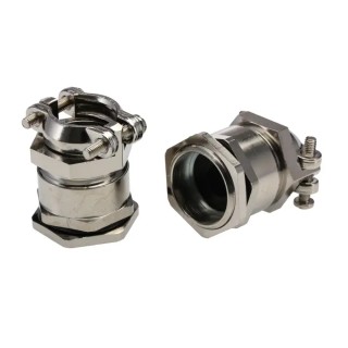 Lapp SKINDICHT Series 25 Cable Gland Nickel Plated Brass PG21 Thread Size, 15-20mm Cable Diameter, IP55 52004320+52003540
