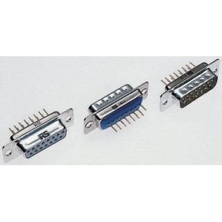 Cinch D-Sub Connector 9 Way Straight 2.76 mm Pitch Through Hole Female Connector FDE-9S0L2T2/1
