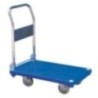 Industrial Plastic Platform Trolley Blue