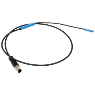 SICK Pneumatic Cable Sensor MZ2Q-CSSPSKR0 IP67 30V DC 2 x PNP Output LED Indicator Plastic Housing