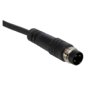 SICK Pneumatic Sensor Cable with Connector M8, IP68 Rated, 30V DC, LED Indicator, Model MZT8-03VPS-KP0
