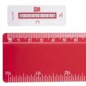RS PRO Non-Reversible Temperature Sensitive Label 116 °C to 154 °C, 8 Levels, 18mm x 51mm 555-415