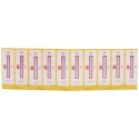 RS PRO Temperature Sensitive Label 160°C to 199°C 8 Levels 10 Labels Vertical Orientation Non-Reversible 555-421