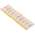 RS PRO Temperature Sensitive Label 160°C to 199°C 8 Levels 10 Labels Vertical Orientation Non-Reversible 555-421