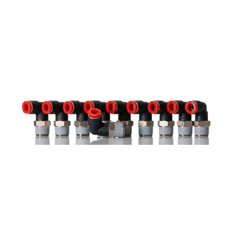 Norgren Pneufit C Series Female Pneumatic Fitting Nickel Plated Brass 3/8 in R C01470838