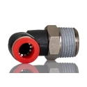 Norgren Pneufit C Series Female Pneumatic Fitting Nickel Plated Brass 3/8 in R C01470838