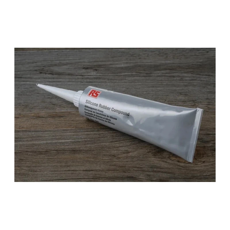 RS PRO RS Silicone Rubber Compound Transparent Sealant Paste 100 g Tube 555-588