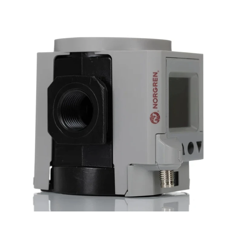 Norgren Vacuum Gauge, 1.44 in Dial Size, M8 x 1 Female Threaded Connection, 10 bar Maximum Pressure, ABS Case Q84G-4GN-NNE