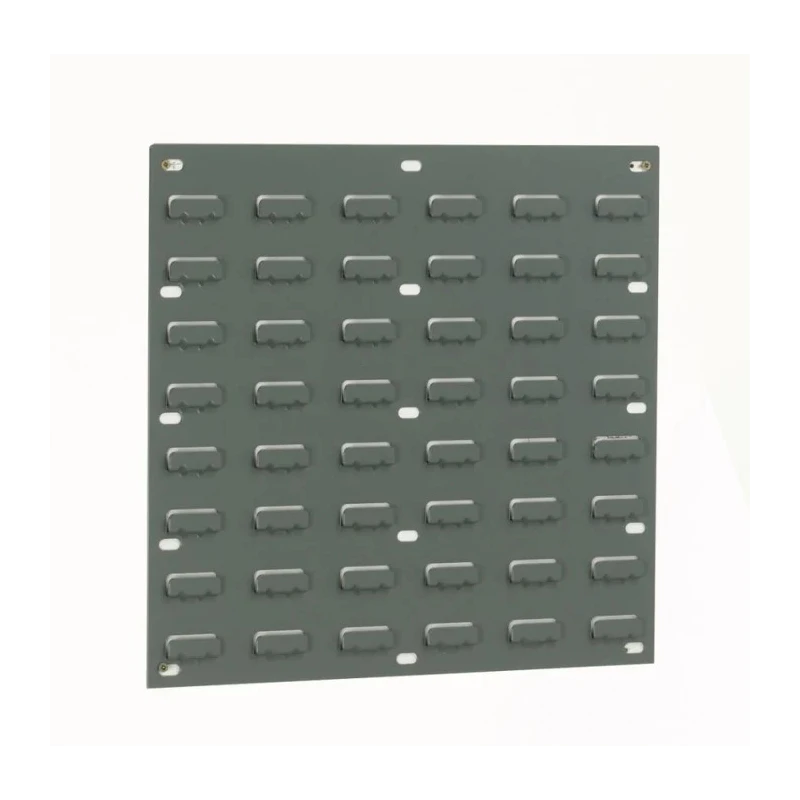 RS PRO Polypropylene Louvre Panel Storage Unit 457 mm Width x 438 mm Height Grey 555-471