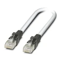 Phoenix Contact Cat5 Ethernet Cable, 10 m, Grey RJ45 Male to RJ45 Male, SF/UTP Zero Halogen Cat5