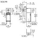 Telemecanique Sensors Safety Hinge Switch Plastic Body IP67 250V DC 3A 240V AC XCSPR551