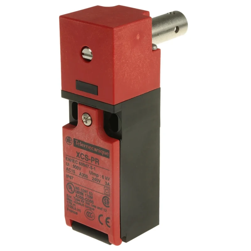 Telemecanique Sensors Safety Hinge Switch Plastic Body IP67 250V DC 3A Contact XCSPR751