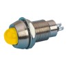 Marl 514 Series Yellow Panel Mount Indicator 230V AC, 3mA, Solder Tab Termination, IP67 Rated 514-111-76