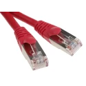 RS PRO Cat5e Ethernet Cable, 0.5 m, Red RJ45 Male to RJ45 Male, F/UTP PVC 556-225