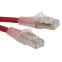 RS PRO Cat5e Ethernet Cable 5 m Red RJ45 Male to RJ45 Male F/UTP PVC 30V 26 AWG 556-241