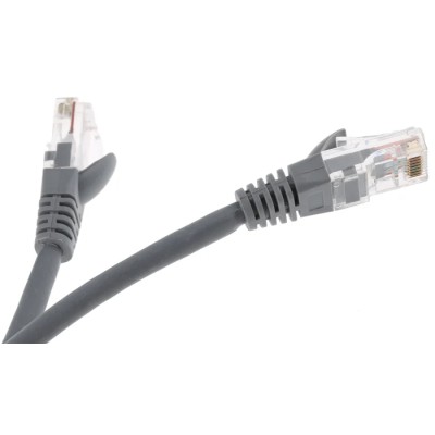 RS PRO Cat5e Ethernet Cable, 3 m Length, Grey Low Smoke Zero Halogen Jacket, RJ45 Male to RJ45 Male, 30V 556-279