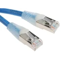 RS PRO Cat5e Ethernet Cable 0.5 m Blue F/UTP PVC Jacket RJ45 Male to RJ45 Male 556-285