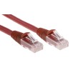 RS PRO Cat6 Ethernet Cable 10 m Red RJ45 Male to RJ45 Male U/UTP Low Smoke Zero Halogen 556-332