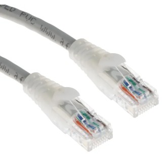RS PRO Cat5e Ethernet Cable, 5 m, Grey RJ45 Male to RJ45 Male U/UTP PVC 556-310