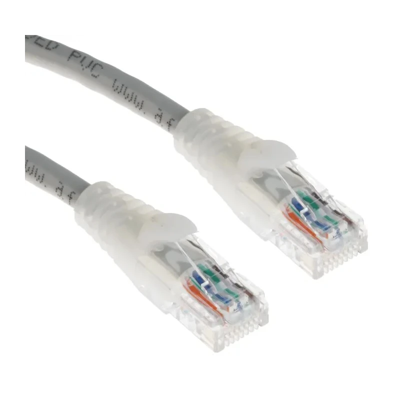 RS PRO Cat5e Ethernet Cable, 5 m, Grey RJ45 Male to RJ45 Male U/UTP PVC 556-310