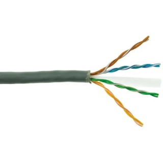 RS PRO Cat6 Ethernet Cable 305 m Grey Unterminated U/UTP PVC Cat6