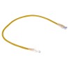 RS PRO Cat5e Ethernet Cable, 0.5 m Length, Yellow PVC Jacket, RJ45 Male to RJ45 Male, U/UTP 30V 24 AWG 556-415