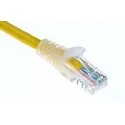 RS PRO Cat5e Ethernet Cable, 0.5 m Length, Yellow PVC Jacket, RJ45 Male to RJ45 Male, U/UTP 30V 24 AWG 556-415