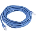 RS PRO Cat5e Ethernet Cable 5 m Blue RJ45 Male to RJ45 Male U/UTP PVC 556-461