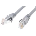 RS PRO Cat6 Ethernet Cable 0.5 m Grey RJ45 Male to RJ45 Male U/UTP Low Smoke Zero Halogen 556-522