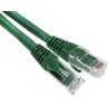 RS PRO Cat5e Ethernet Cable 2 m Green RJ45 Male to RJ45 Male U/UTP Low Smoke Zero Halogen 556-459