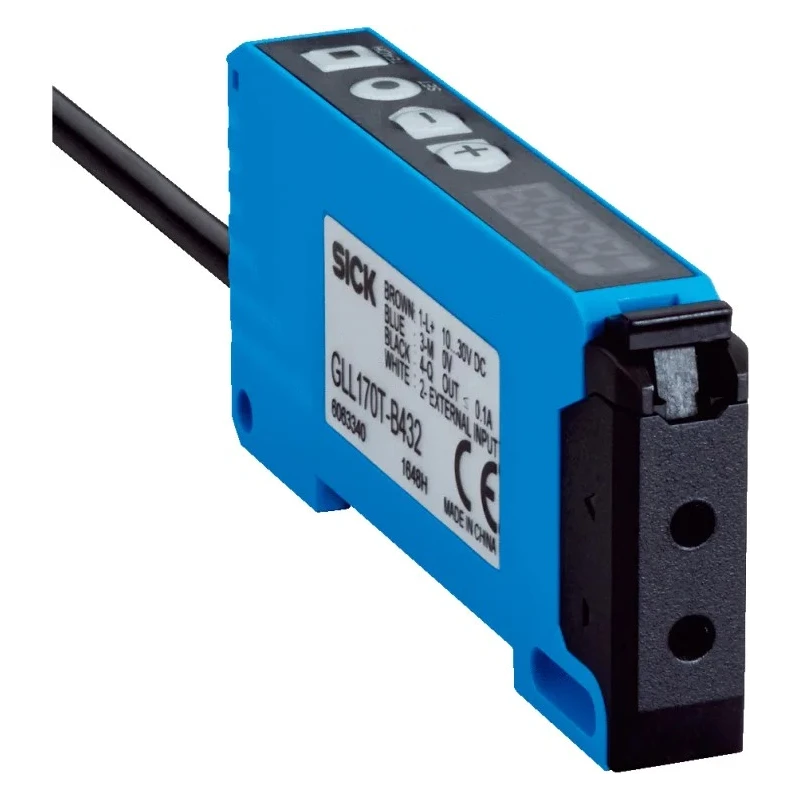 SICK Fibre Optic Sensor Plastic Glass NPN/PNP Output IP66 30V dc 