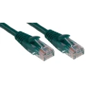 RS PRO Cat5e Ethernet Cable 10 m Green RJ45 Male to RJ45 Male U/UTP PVC 556-540