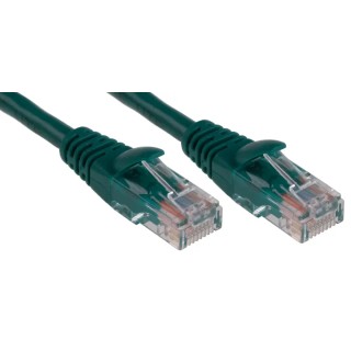 RS PRO Cat5e Ethernet Cable 10 m Green RJ45 Male to RJ45 Male U/UTP PVC 556-540