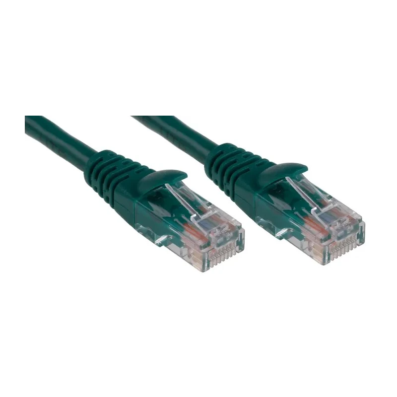 RS PRO Cat5e Ethernet Cable 10 m Green RJ45 Male to RJ45 Male U/UTP PVC 556-540