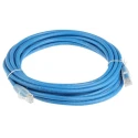 RS PRO Cat6 Ethernet Cable, 5 m Length, Blue PVC Jacket, U/UTP Shield, RJ45 Male to RJ45 Male 556-562